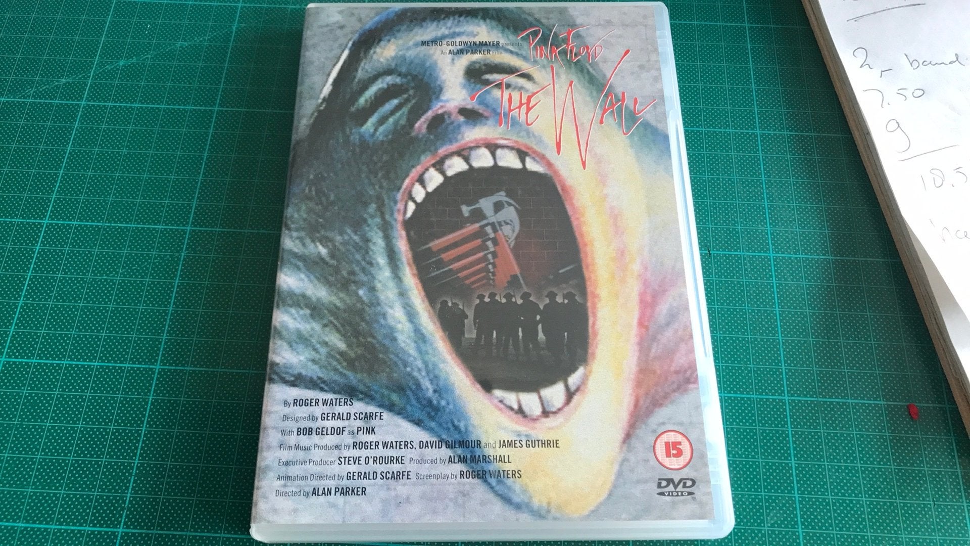 Pinkfloyd The Wall dvd (9), Vanaf 16 jaar, Ophalen of Verzenden, Zo goed als nieuw, Muziek en Concerten