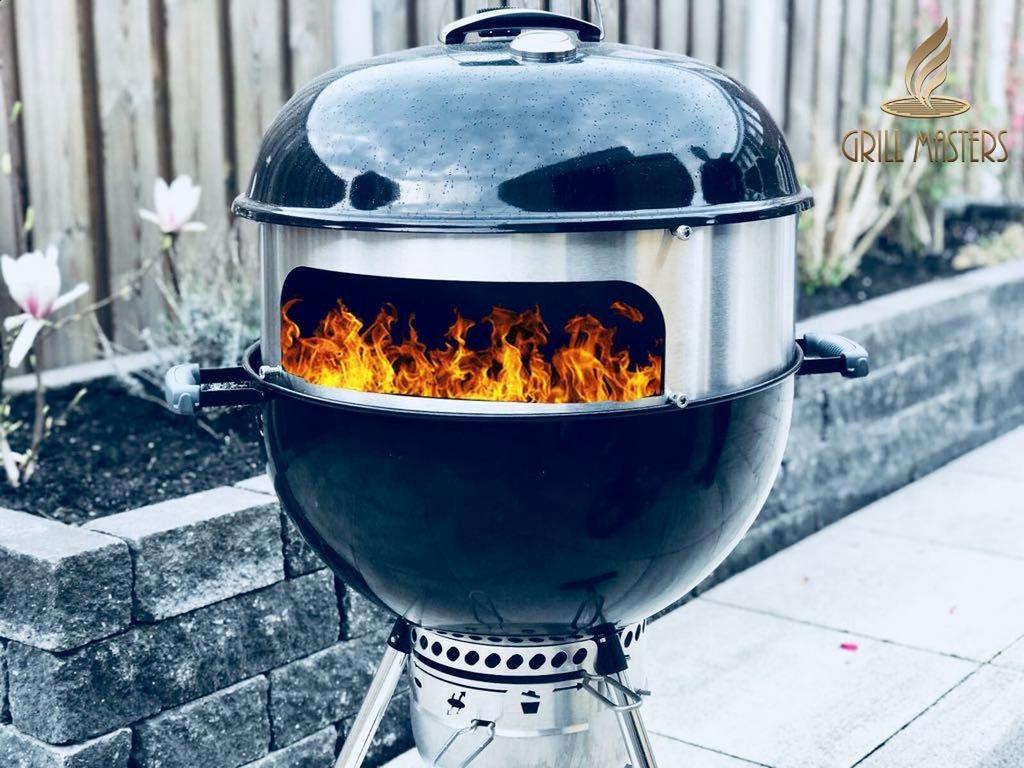 Pizza ring voor op de BBQ - Maak zelf de lekkerste pizza's!, Ophalen of Verzenden, Gebruikt