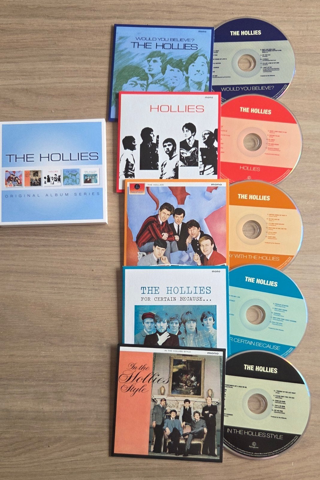 The Hollies Original Album Series Boxset CD, Ophalen of Verzenden, Zo goed als nieuw