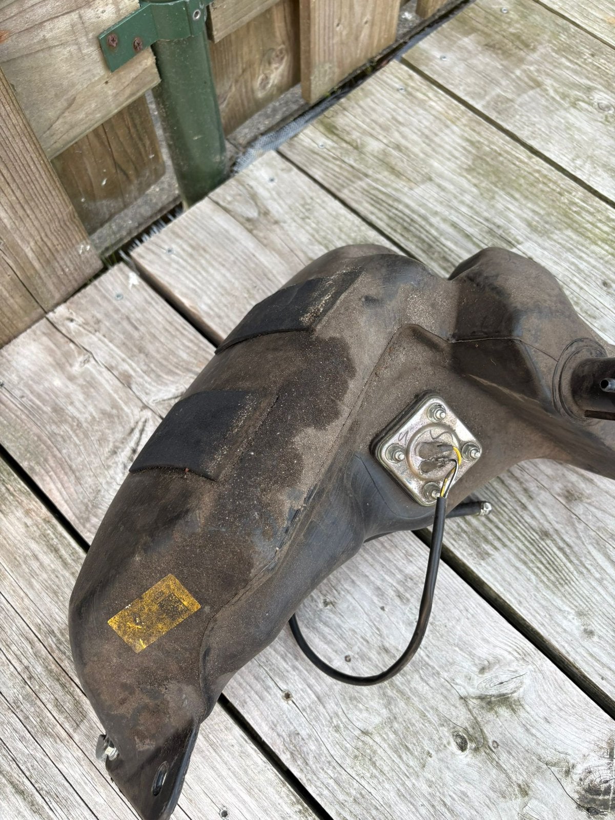 Vespa sprint bezine tank, Ophalen