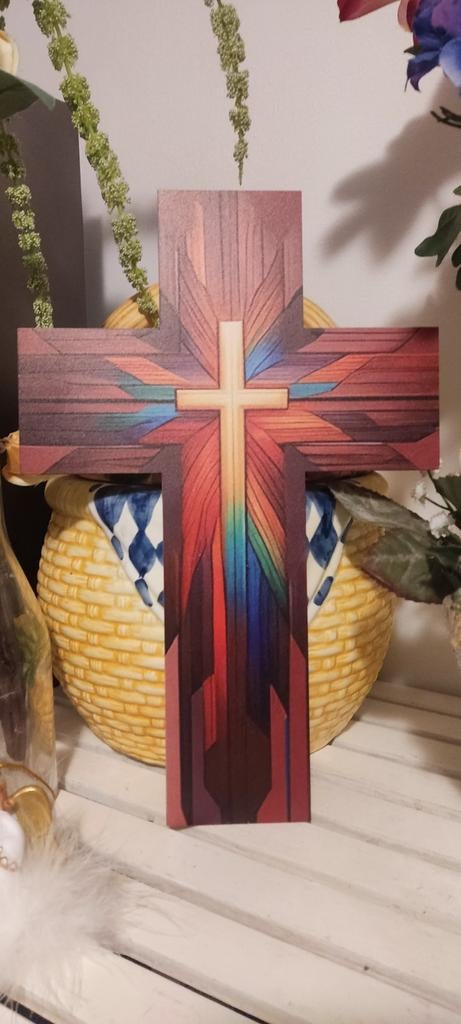 Prachtig Religieus Kruis, Antiek en Kunst, Ophalen of Verzenden