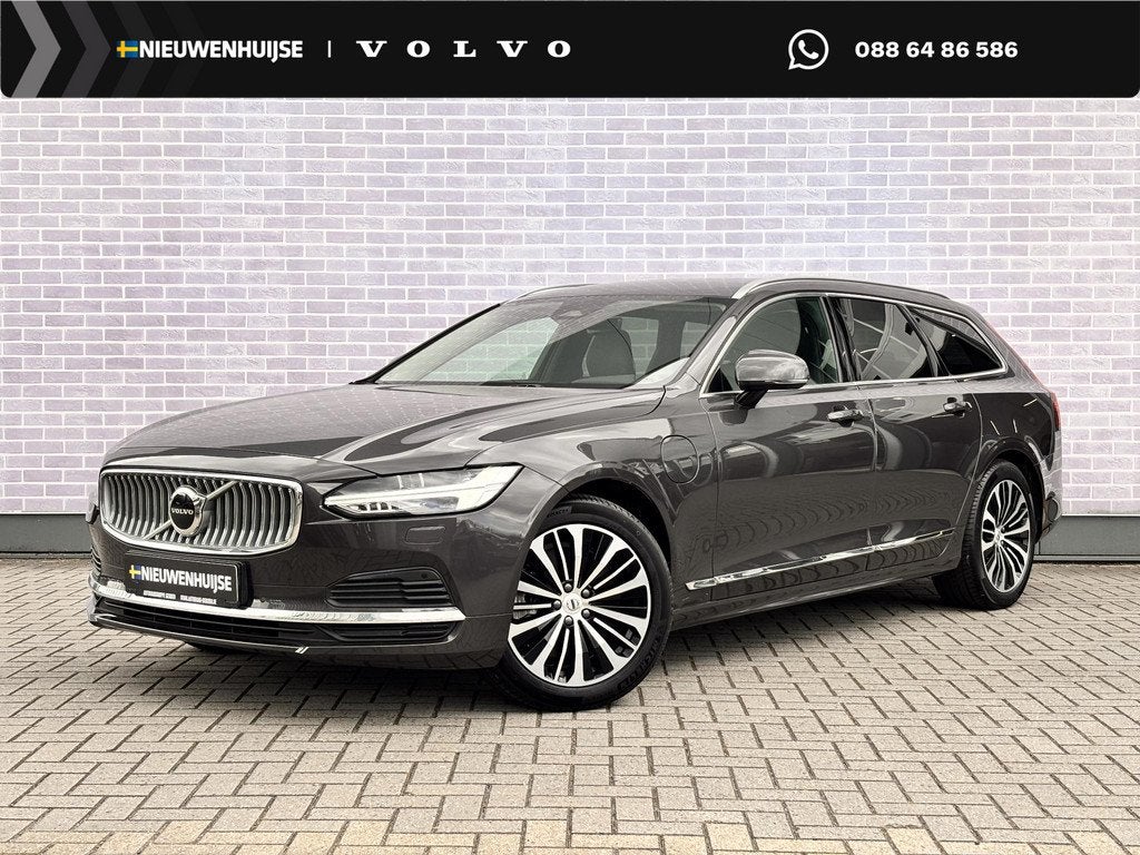 Volvo V90 2.0 T6 Plug-in Hybrid AWD Core Bright | PHEV Long, Auto's, Volvo, 12 maanden, Euro 6, 4 cilinders, 180 min