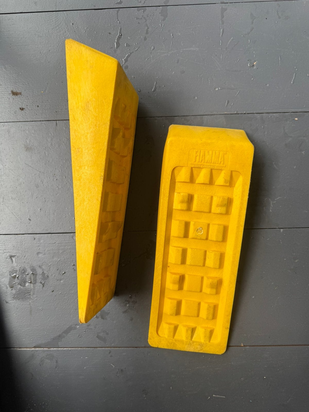 Fiamma levellers 43 x 17 x 9 cm oprijblokken, Ophalen of Verzenden, Zo goed als nieuw