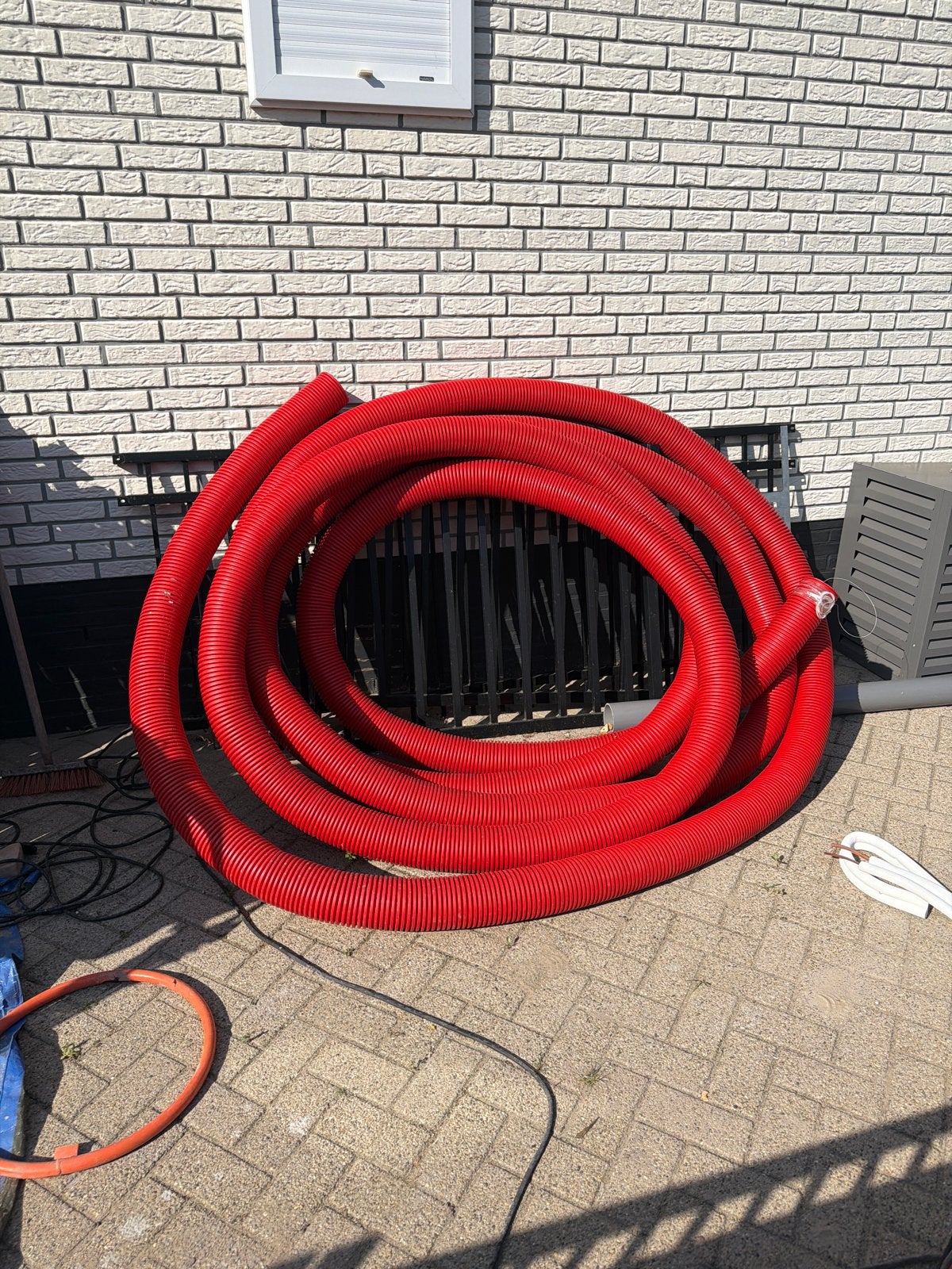 Mantelbuis 160mm, ca. 20 meter, Ophalen, Overige materialen, Gebruikt, 6 meter of meer