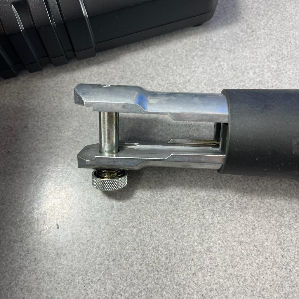 Uponor Mini 2 | Perstang | 3 persbekken | in koffer | 403625, Ophalen of Verzenden, Gebruikt