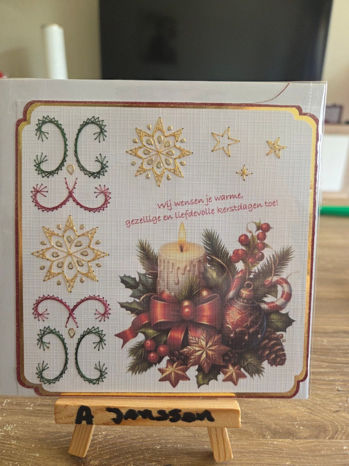 kerstkaart, Ophalen of Verzenden, Nieuw, Overige thema's