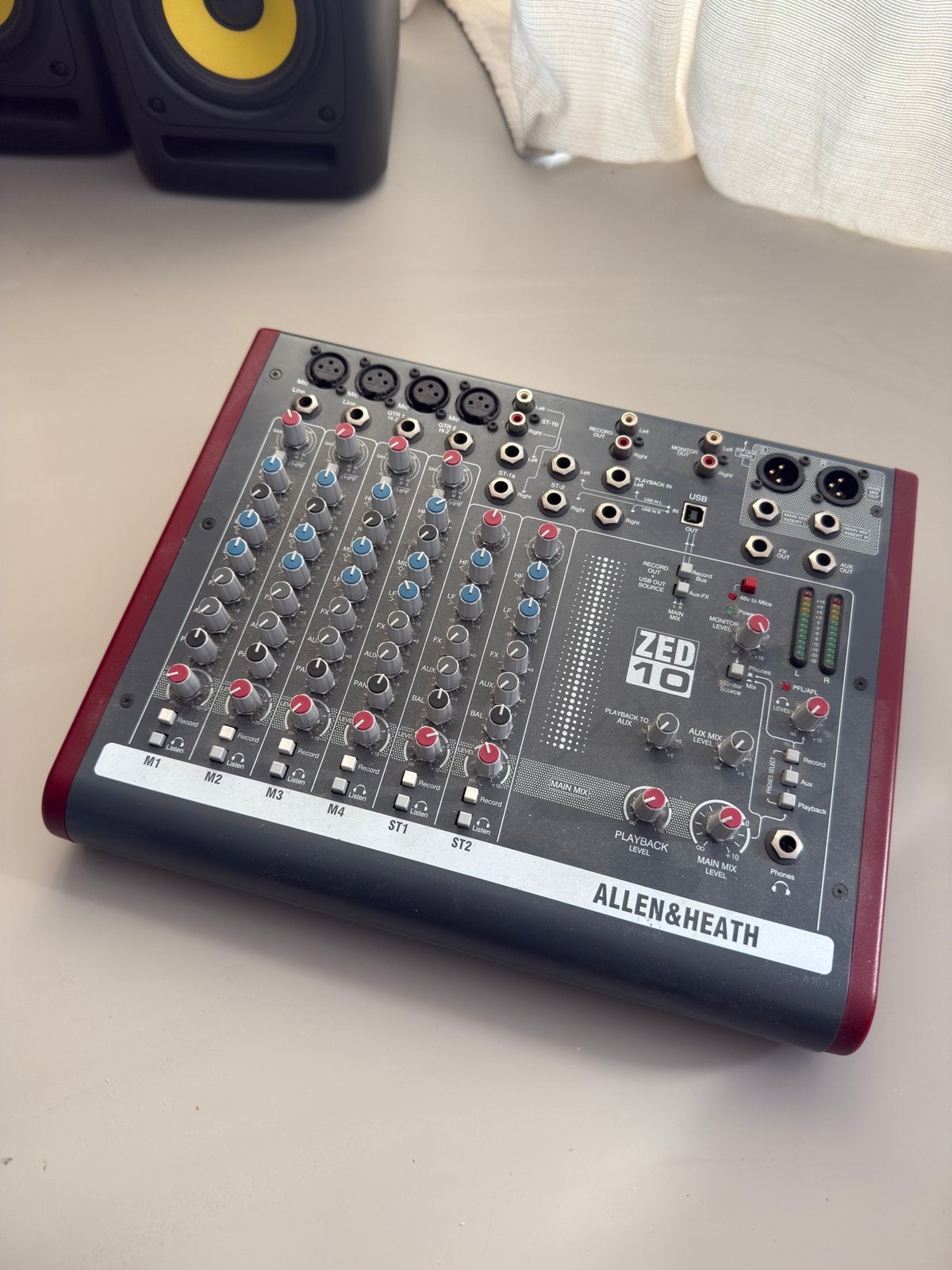Allen & Heath ZED-10 Analoge Mixer | Gebruikt, Ophalen of Verzenden, Gebruikt