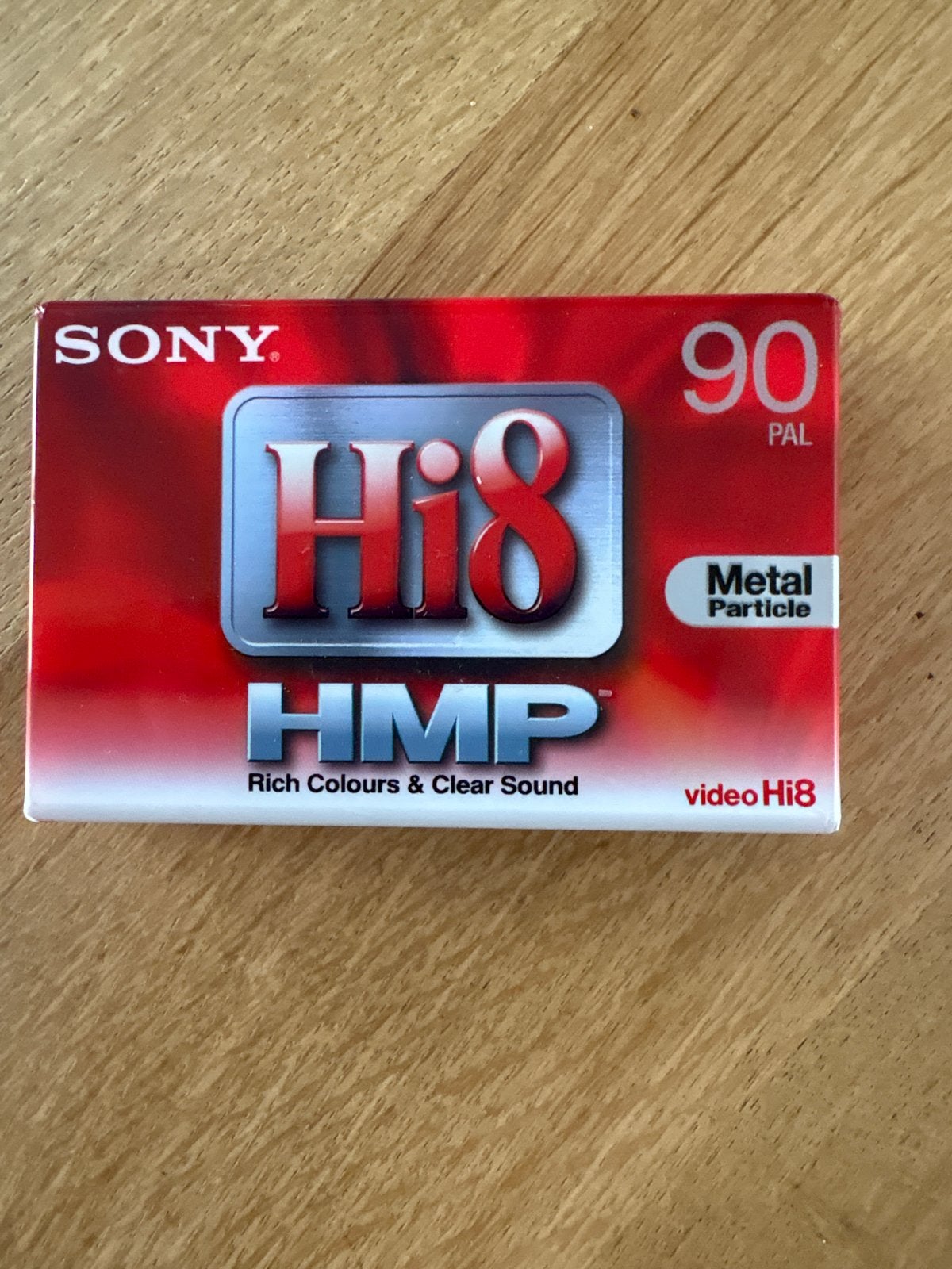 Sony Hi8 HMP 90 PAL videoband - Nieuw in verpakking, Mini dv, Nieuw, Ophalen of Verzenden, Band, Disc of Geheugen