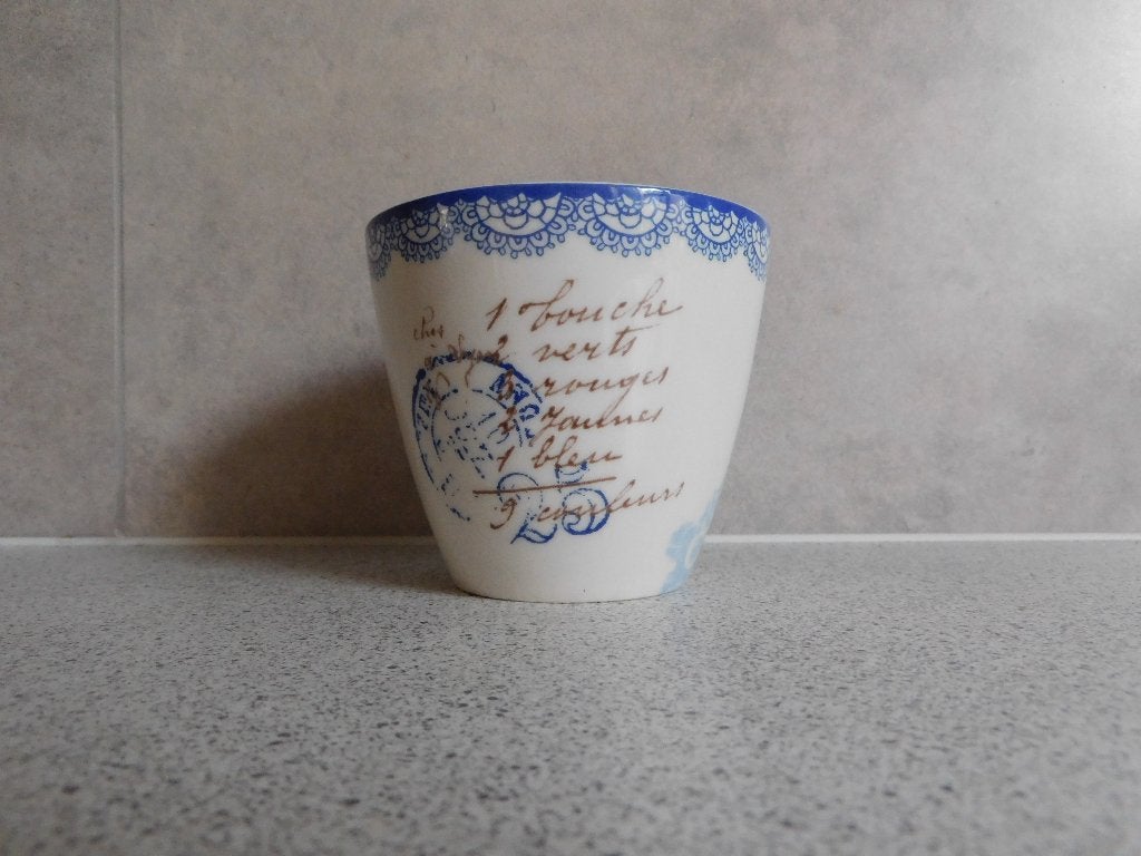 GreenGate Copenhagen Latte Cup - 350 ml, Overige merken, Keramiek, Landelijk/Boerenbont, Zo goed als nieuw