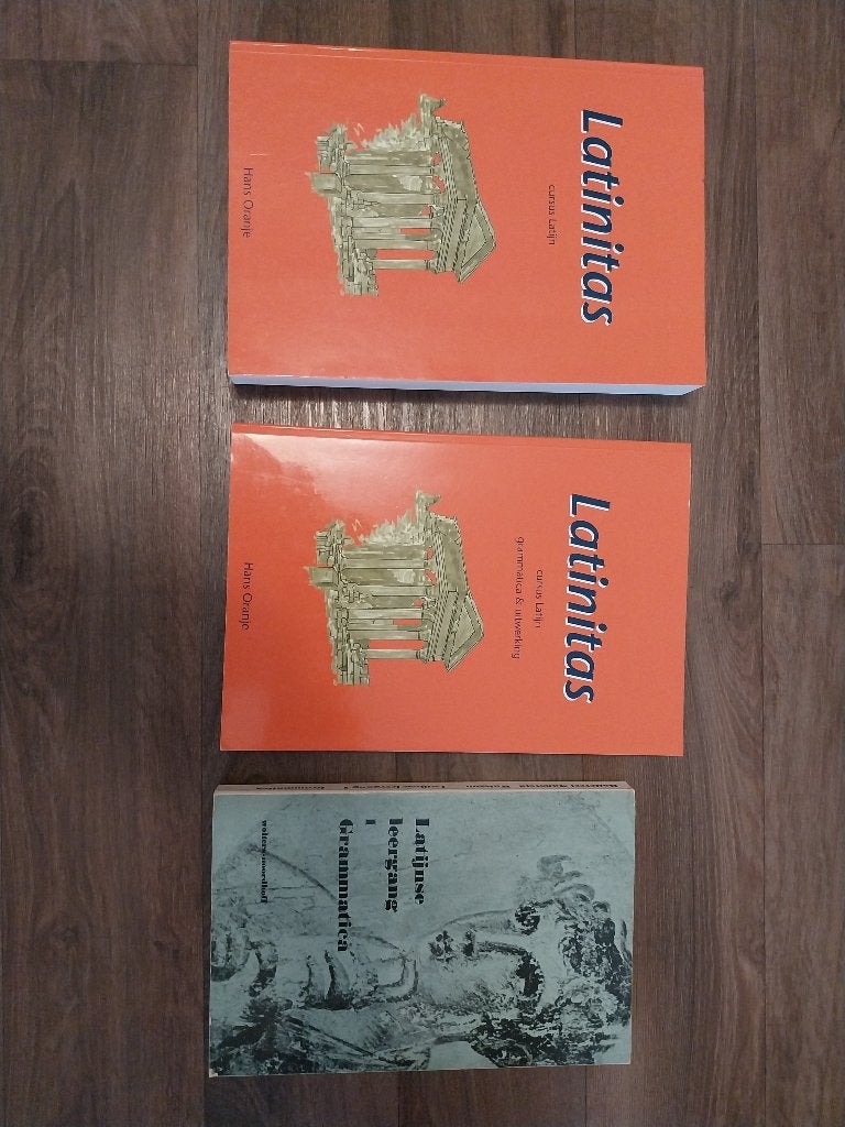 studieboeken Latijn, Ophalen, Hans Oranje, Alpha, WO