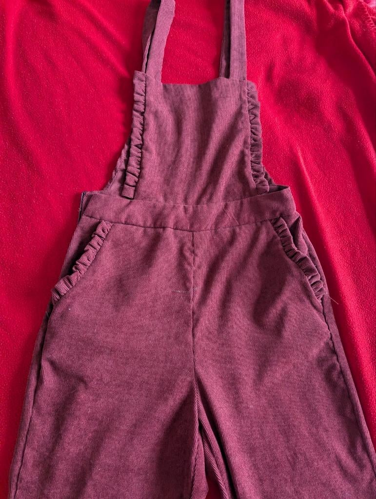 Casual jumpsuit met ruches, Ophalen of Verzenden