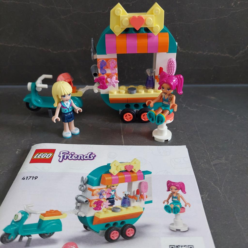Lego friends - Kappersfiets - 41719, Kinderen en Baby's, Speelgoed | Duplo en Lego, Lego, Friends, Zo goed als nieuw, Complete set