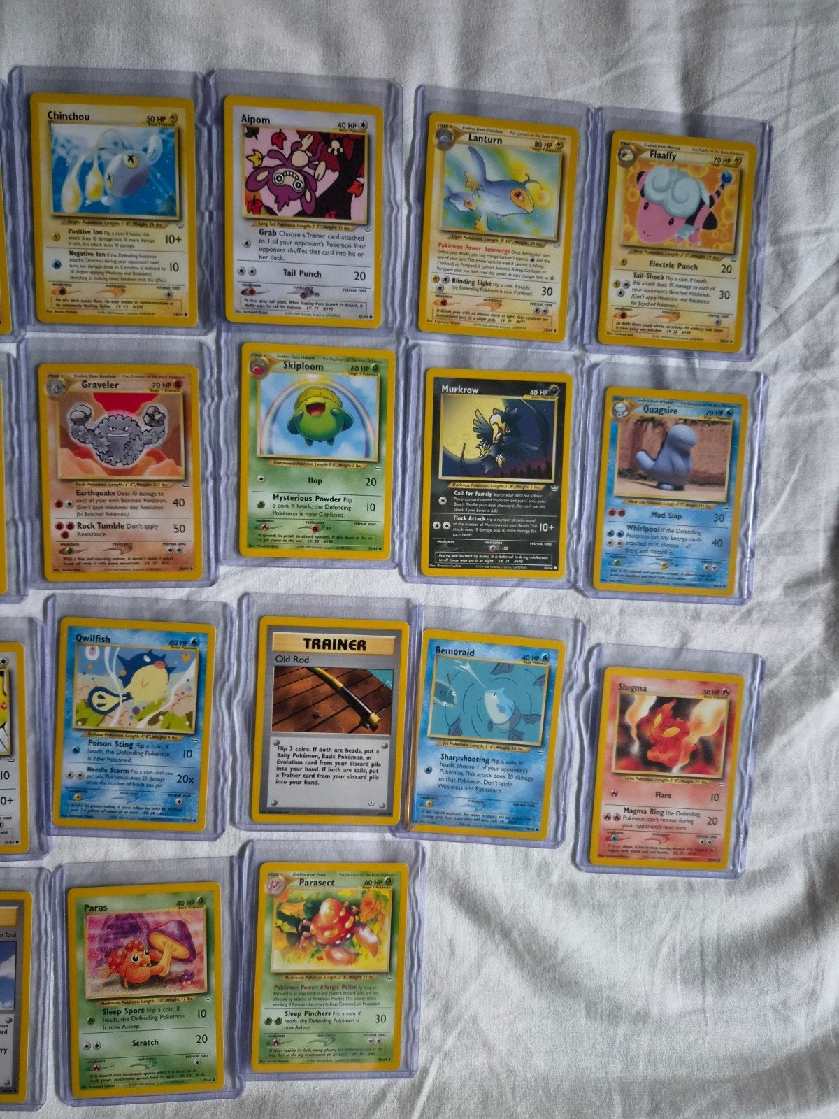 Pokémon Neo Revelation Set Kaarten - Topstaat!, Ophalen of Verzenden