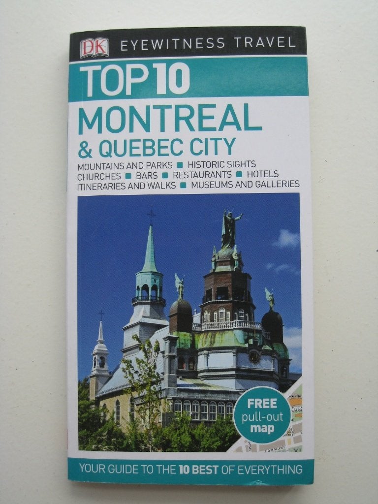 Reisgids Montreal & Quebec City - Eyewitness Travel Top 10, Overige merken, Ophalen of Verzenden, Zo goed als nieuw, Reisgids of -boek