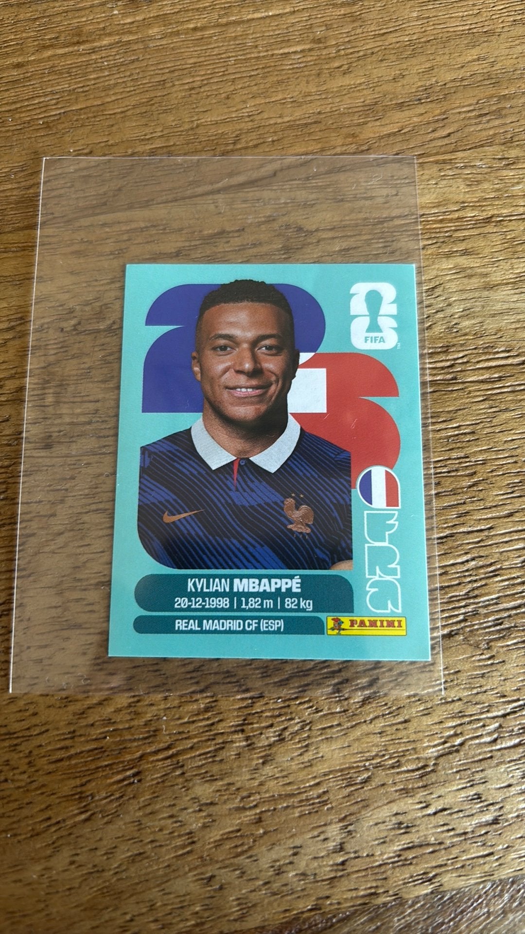 Panini World Cup 2026 - Kylian Mbappé - FRA 20, Ophalen of Verzenden, Nieuw, Sticker