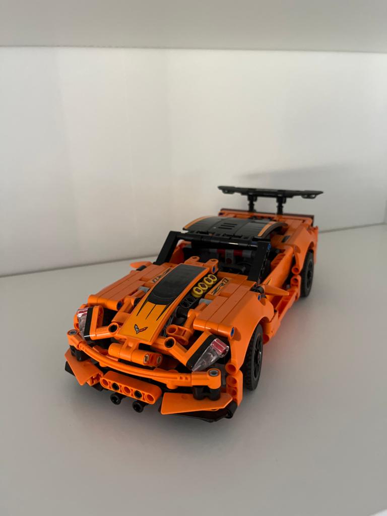 Lego Technic Chevrolet Corvette ZR1 (42093) MOET NU WEG, Lego, Ophalen of Verzenden, Zo goed als nieuw, Complete set