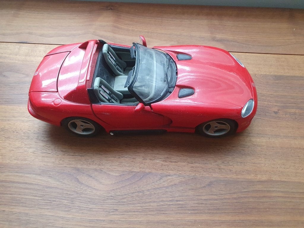 Dodge Viper Burago 1/18, Ophalen of Verzenden, Zo goed als nieuw, Auto's