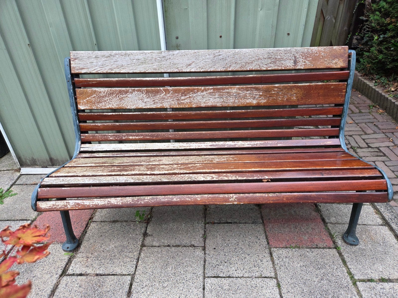 GRATIS tuinbank, Tuin en Terras, Tuinbanken, Ophalen, Gebruikt, Hout