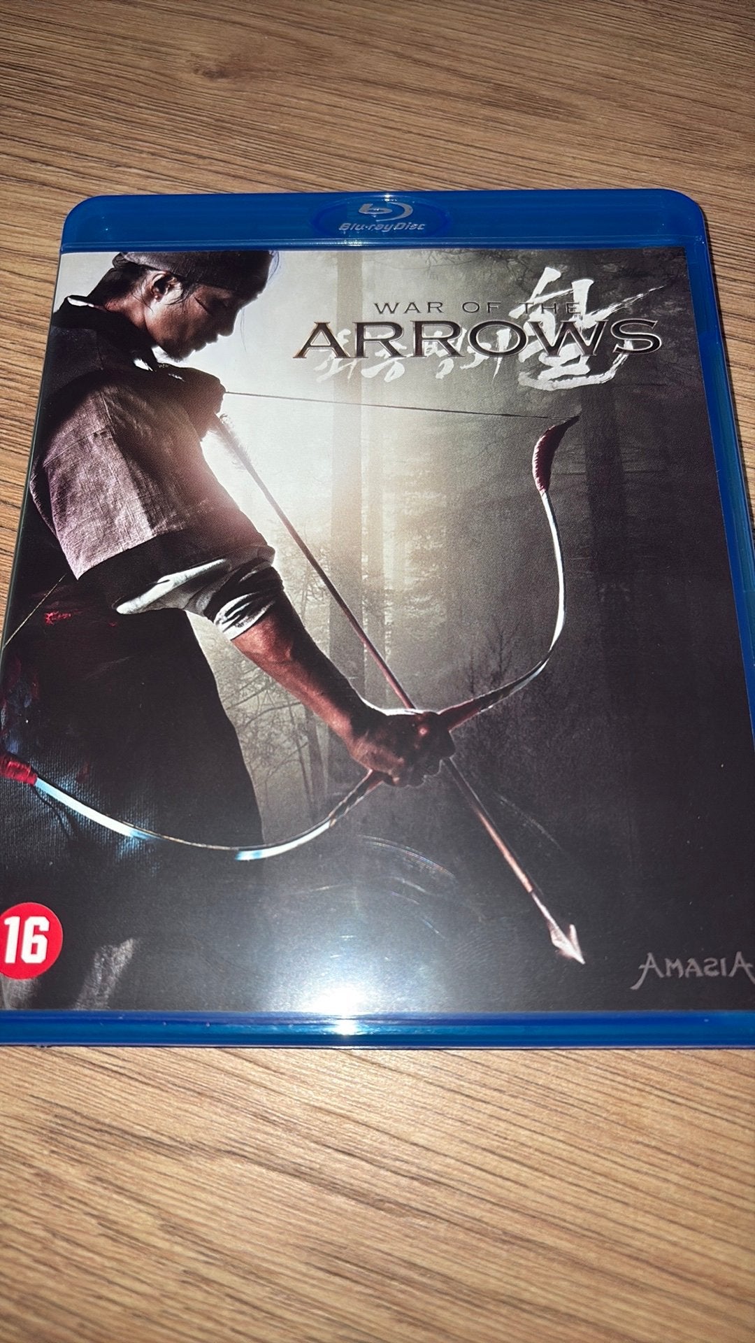 War of the Arrows van Amasia label op blu-ray., Ophalen of Verzenden, Zo goed als nieuw, Actie