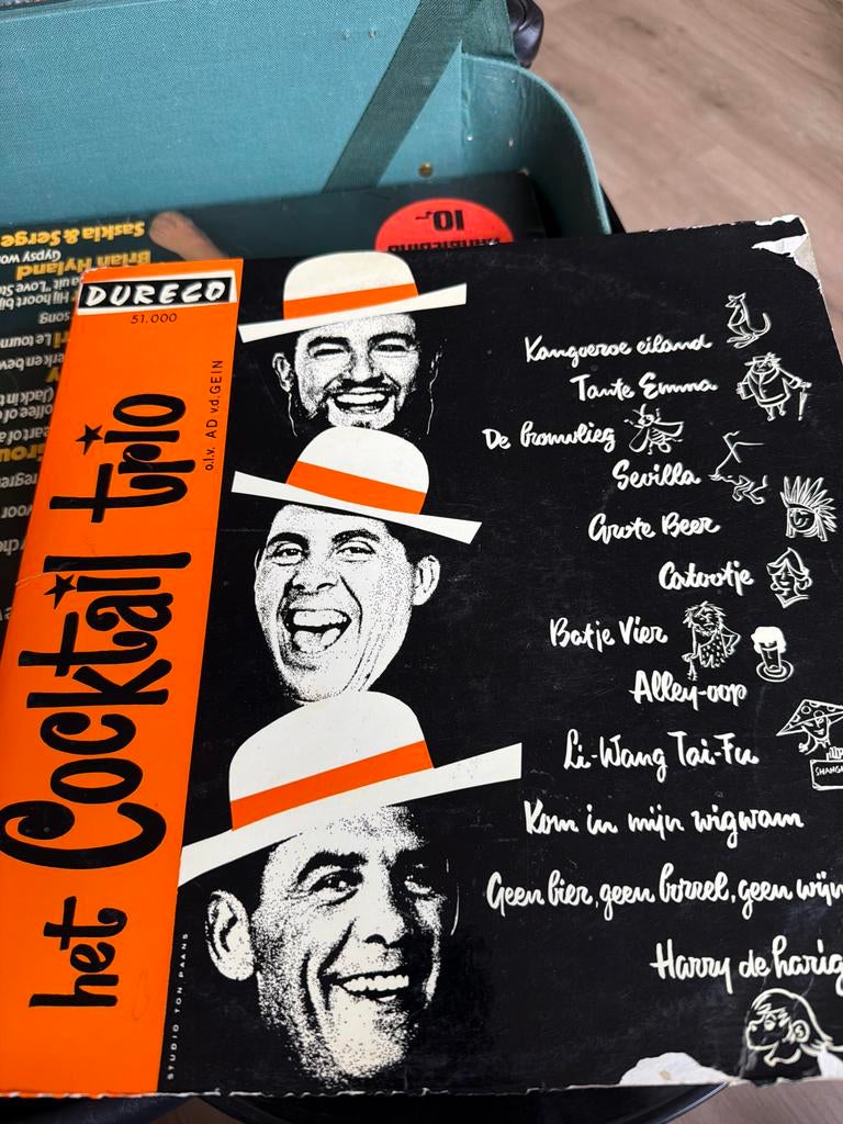 Het Cocktail Trio - LP (Dureco 51.000), Ophalen, Gebruikt, 12 inch