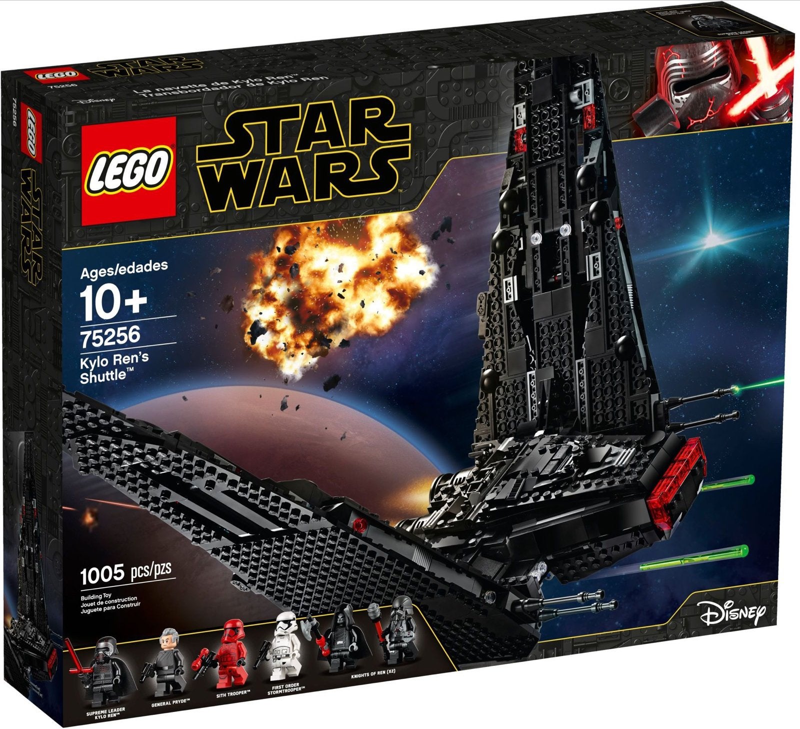 LEGO Star Wars 75256 Kylo Ren's Shuttle - lees beschrijving!, Ophalen of Verzenden, Nieuw