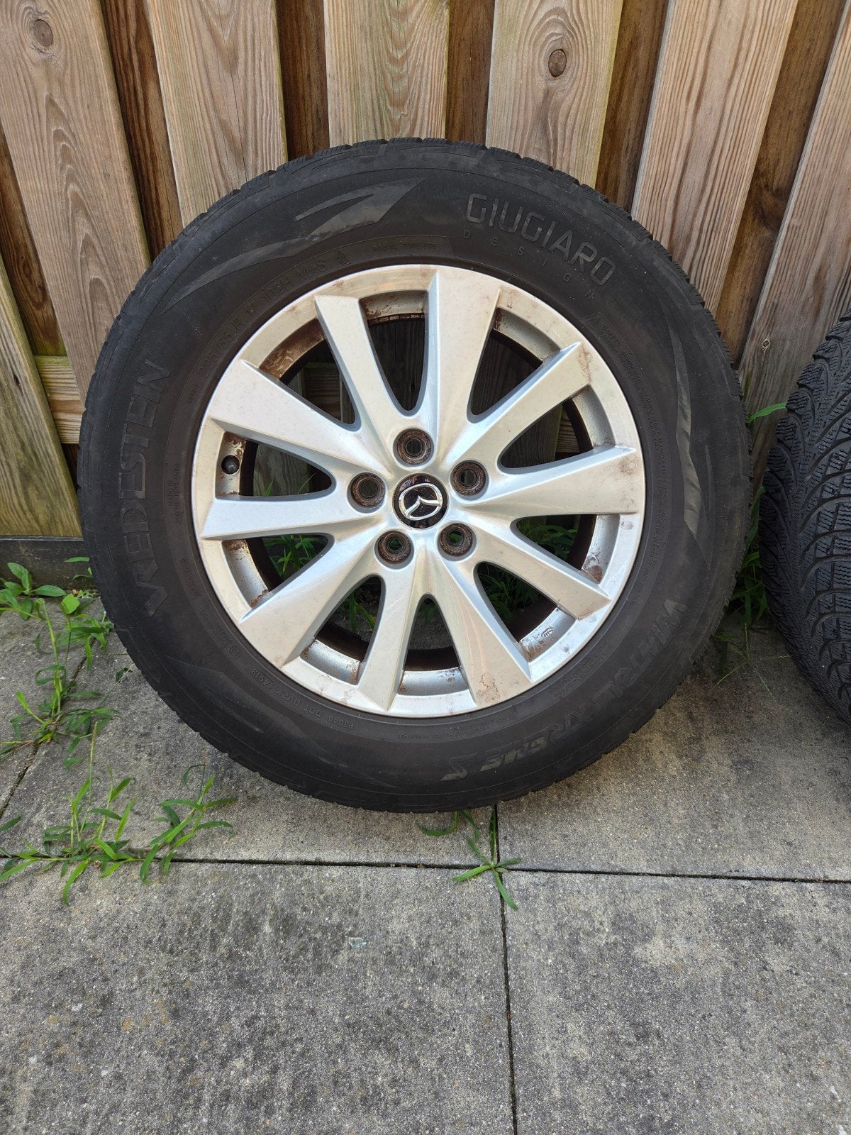 Originele Mazda CX-5 17 inch velgen met banden, Auto-onderdelen, Ophalen of Verzenden, Gebruikt