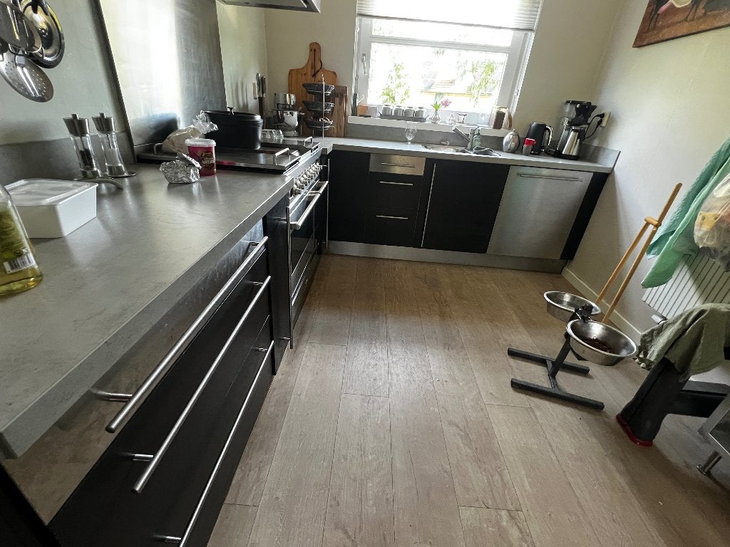 Factum Ikea keuken te koop, Ophalen, Gebruikt, Bruin, Hoekkeuken