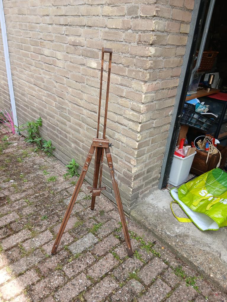 antieke schildersezel, Ophalen of Verzenden, Gebruikt, Ezel