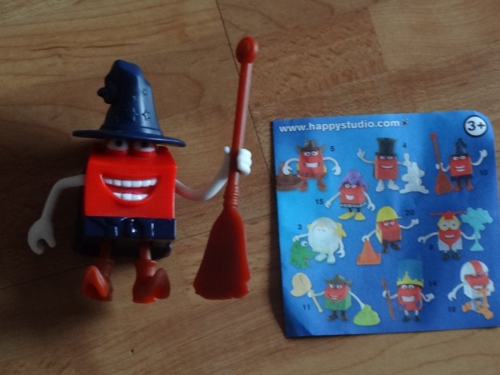 McDonalds poppetje met bezem, Verzamelen, Poppetjes en Figuurtjes, Ophalen of Verzenden, Zo goed als nieuw