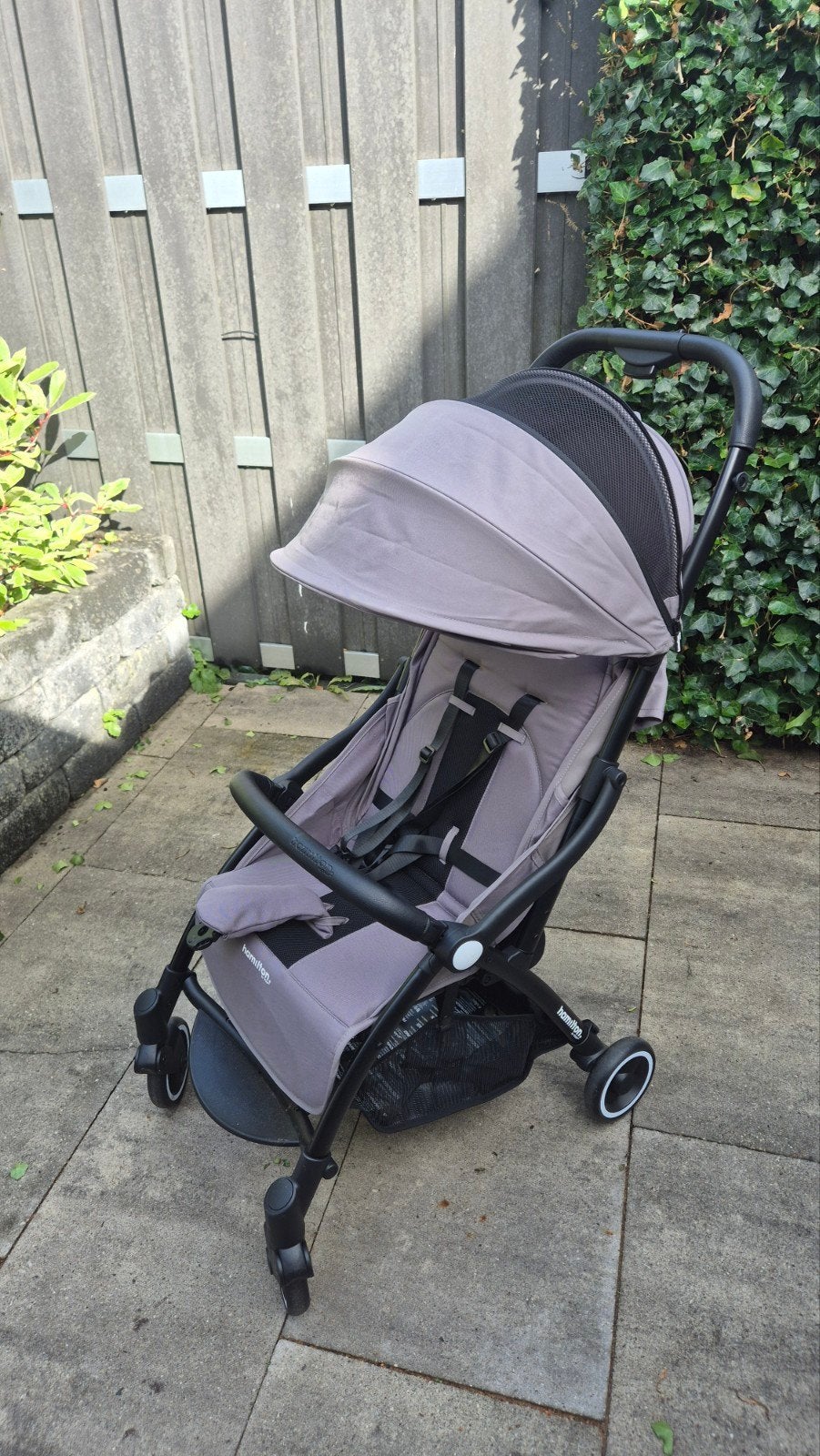 Hamilton by Yoop X1 Plus Buggy Grijs, Kinderen en Baby's, Ophalen, Zo goed als nieuw, Overige merken, Verstelbare rugleuning