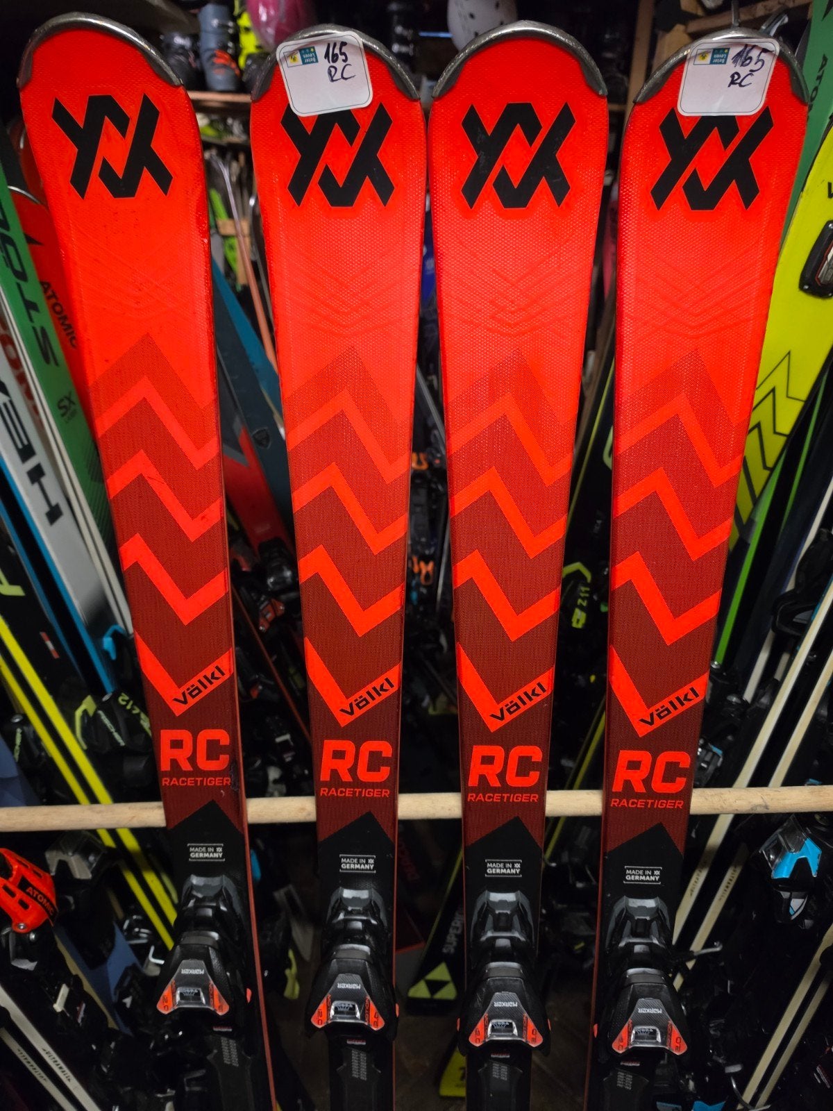 165cm 2025 VOLKL RACETIGER RC 880€ GEVORDERD CARVE SKIS, Overige merken, 160 tot 180 cm, Ophalen of Verzenden, Zo goed als nieuw