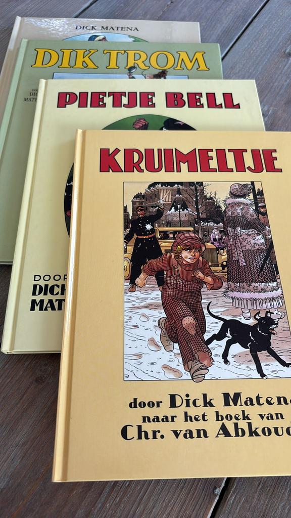 Dik trom, kruimeltje, pietje bell hardcover eerste druk, Boeken, Stripboeken, Meerdere stripboeken, Ophalen of Verzenden, Zo goed als nieuw