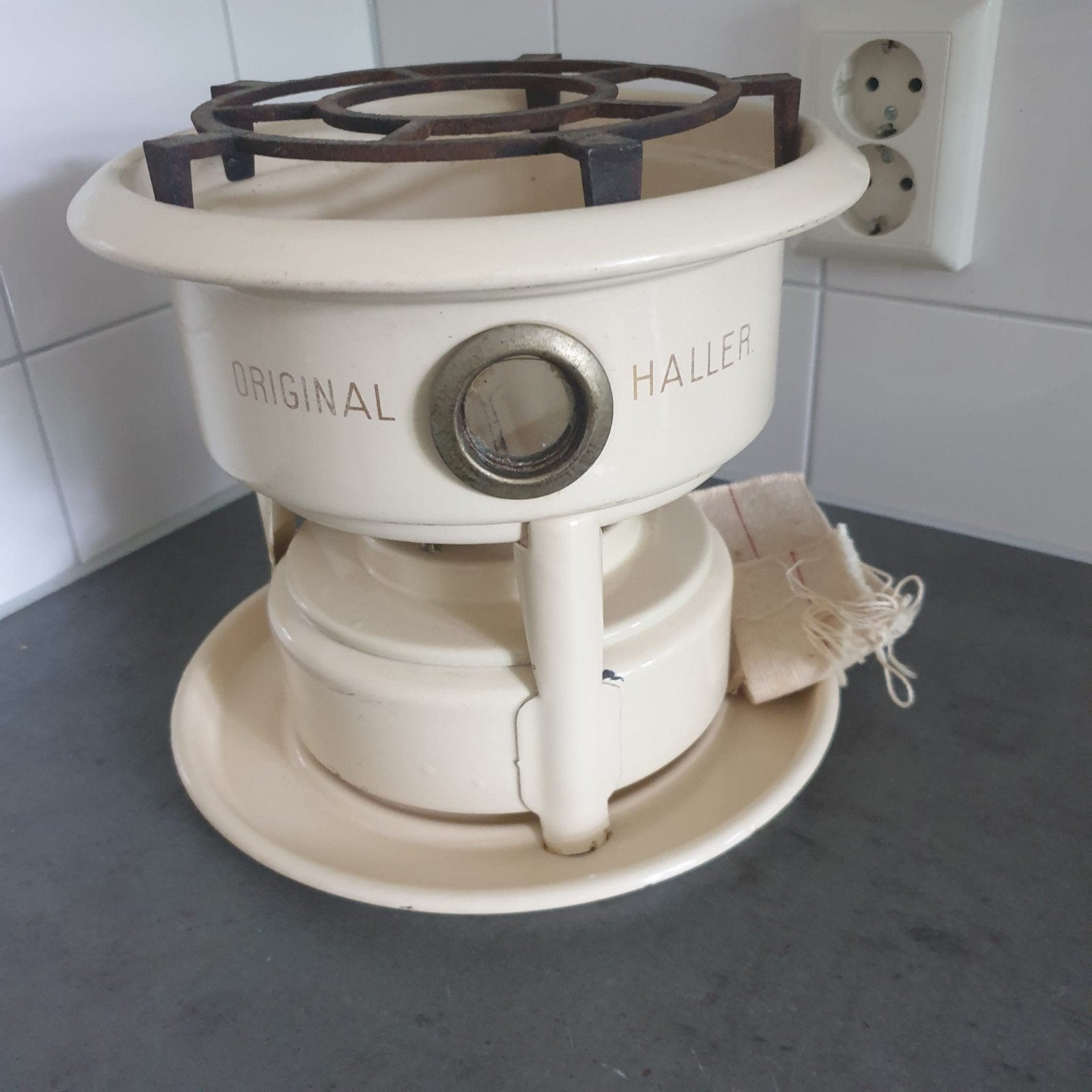 Vintage Original Haller Petroleumstel / Kooktoestel, Ophalen of Verzenden