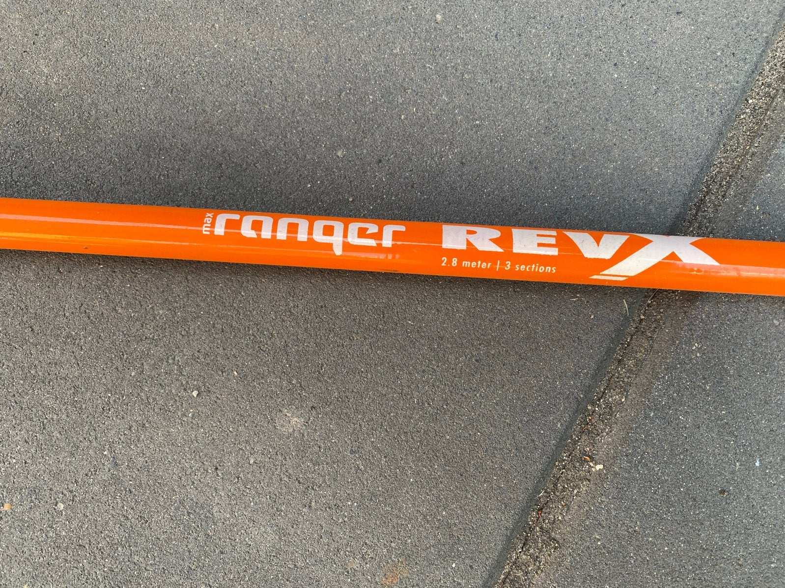 Ranger REV Werphengel - 2.8 meter, 3 delen, Ophalen, Gebruikt, Werphengel