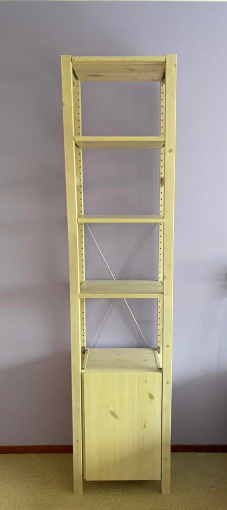 open kast van lundia, Ophalen, Minder dan 50 cm, 200 cm of meer, Hout gelakt