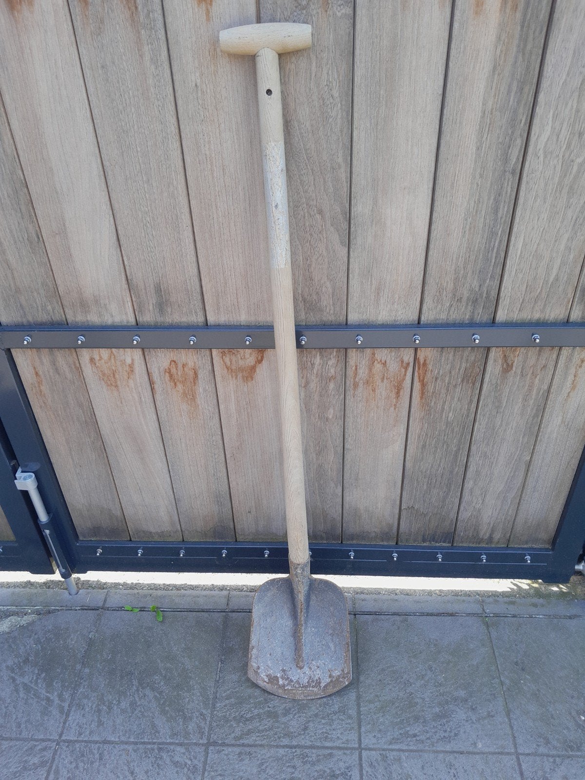 schop, Tuin en Terras, Ophalen of Verzenden, Gebruikt, Schop