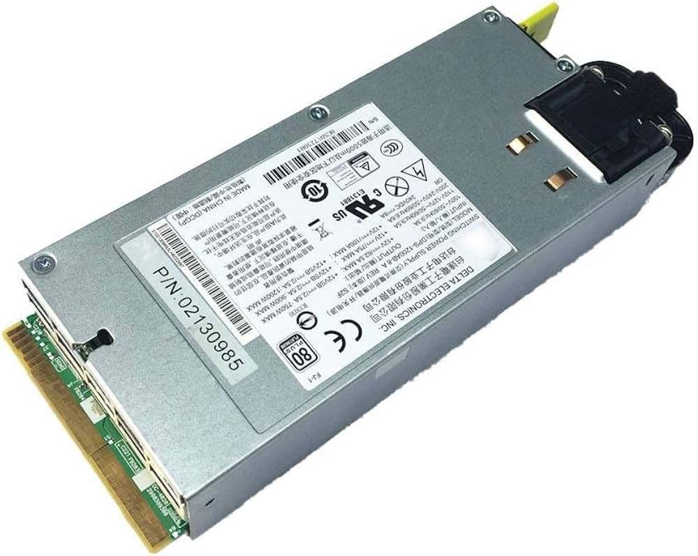 Delta DPS-1200AB-8 A 1200W Platinum Server Voeding, Computers en Software, Interne voedingen, Ophalen of Verzenden, Zo goed als nieuw