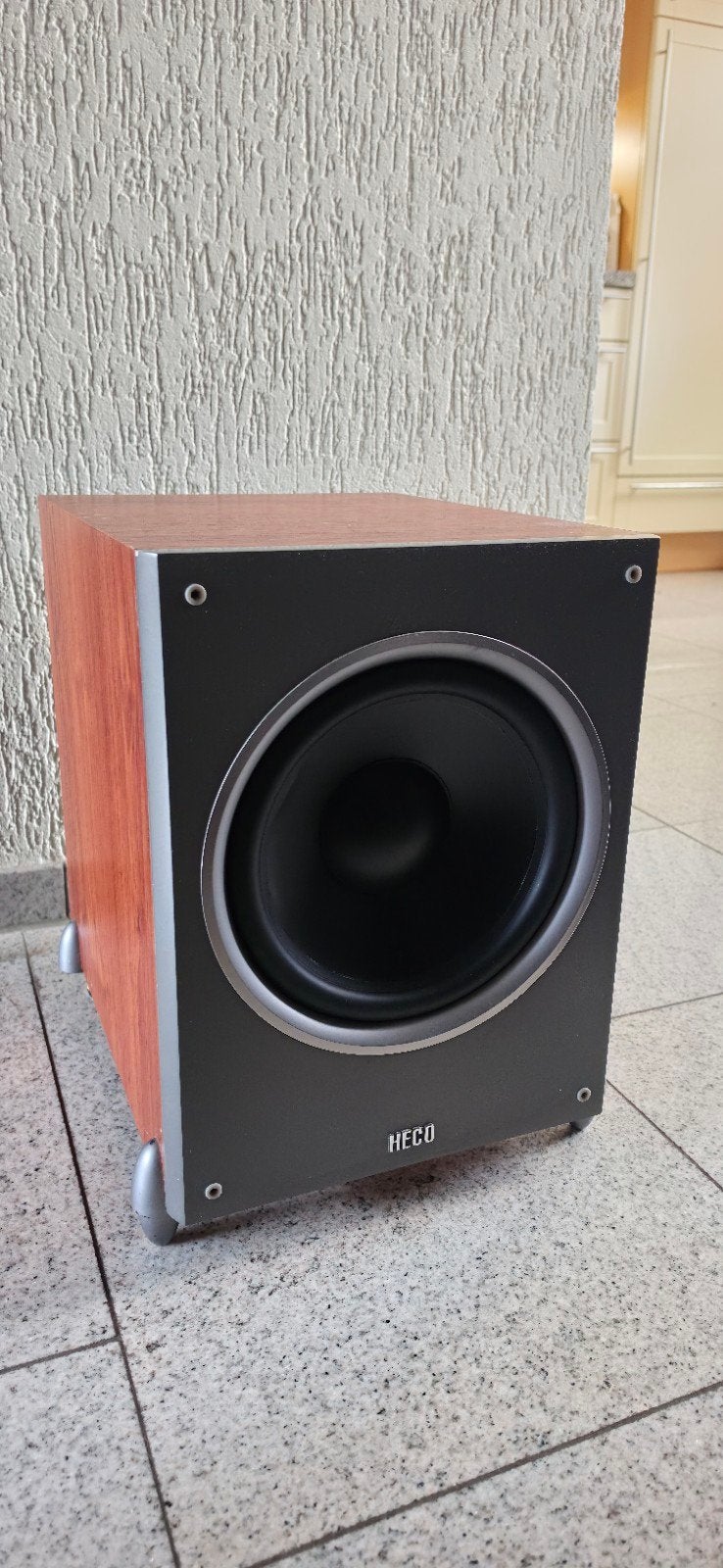 Heco Vitas Sub 25A subwoofer, Audio, Tv en Foto, Luidsprekers, Ophalen, Gebruikt, Subwoofer, Overige merken