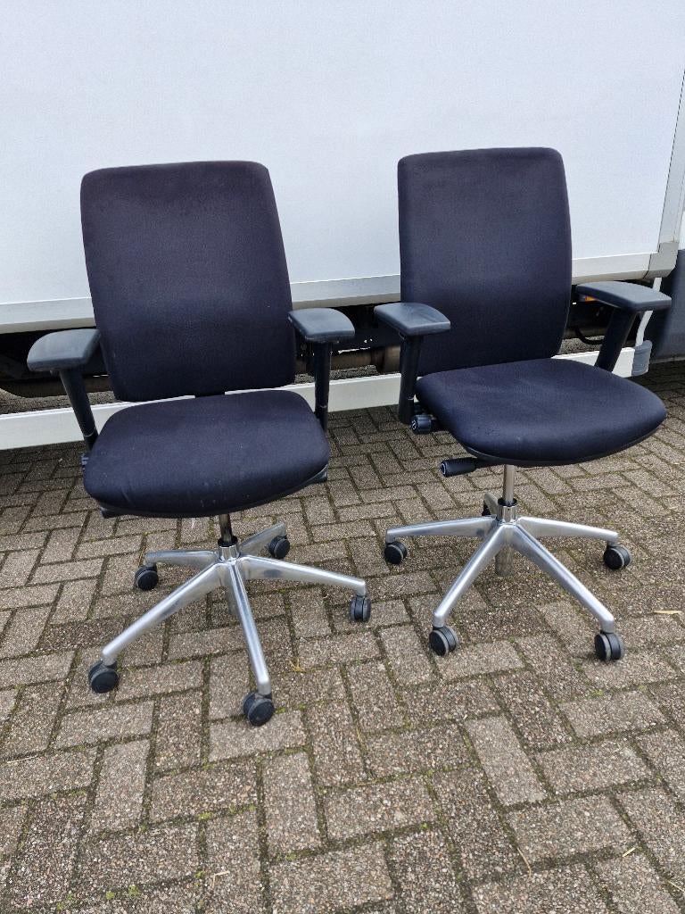 DAILY OFFICE LAUSANNE 787CS-B (np 451 euro ) bureaustoelen, Postbus, Daily Office, Zwart, Ophalen of Verzenden