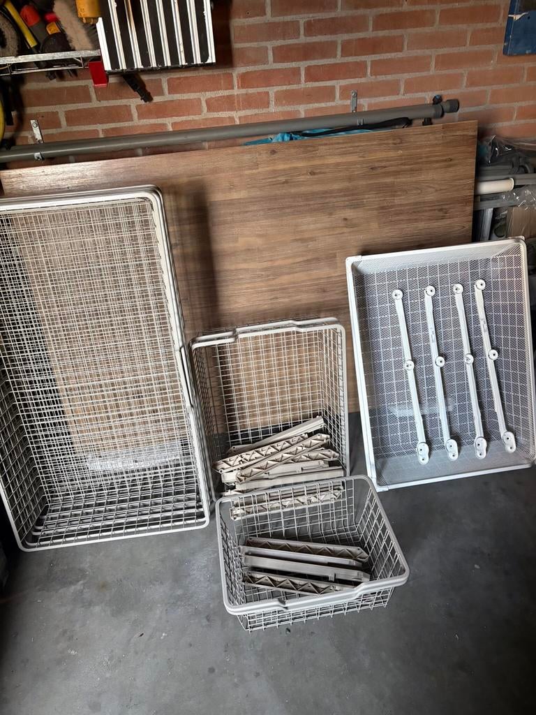 Diverse draadmanden Ikea pax kast, Ophalen, 200 cm of meer, 50 tot 100 cm, Zo goed als nieuw