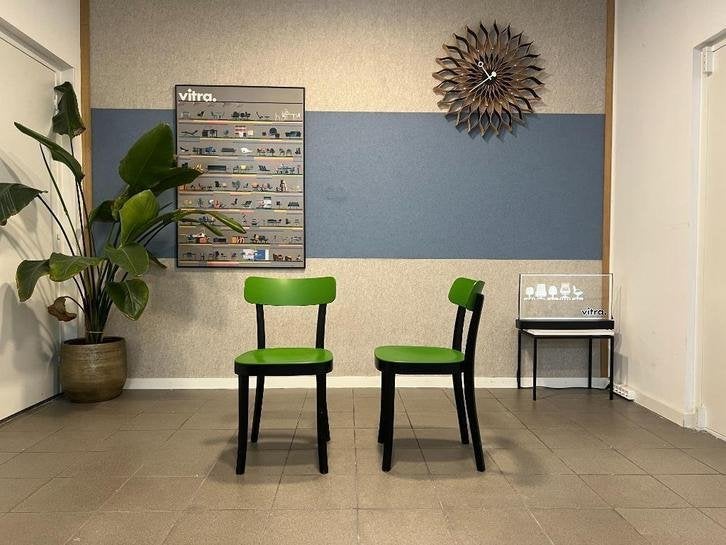 Vitra | Jasper Morrison | Basel | Groen | 8x, Huis en Inrichting, Gebruikt, Overige kleuren, Ophalen of Verzenden, Vitra
