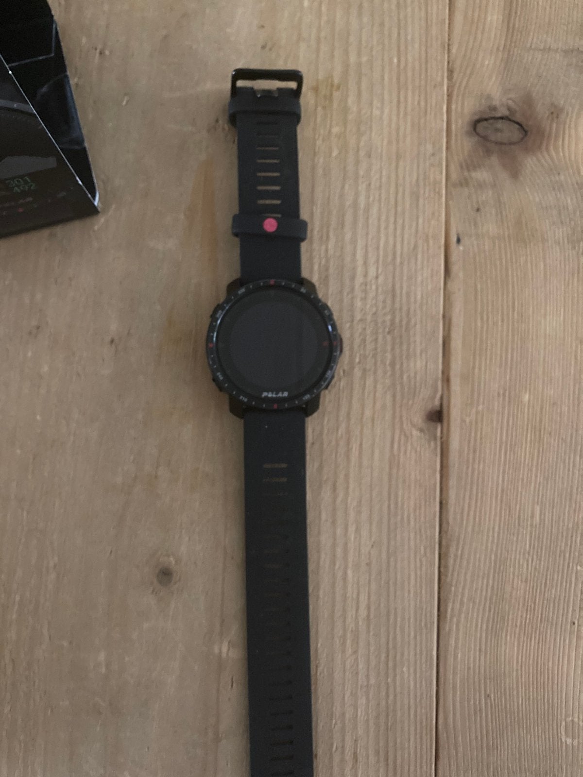Polar Grit x Pro Sporthorloge, Verzenden, Zwart, Zo goed als nieuw, Waterdicht