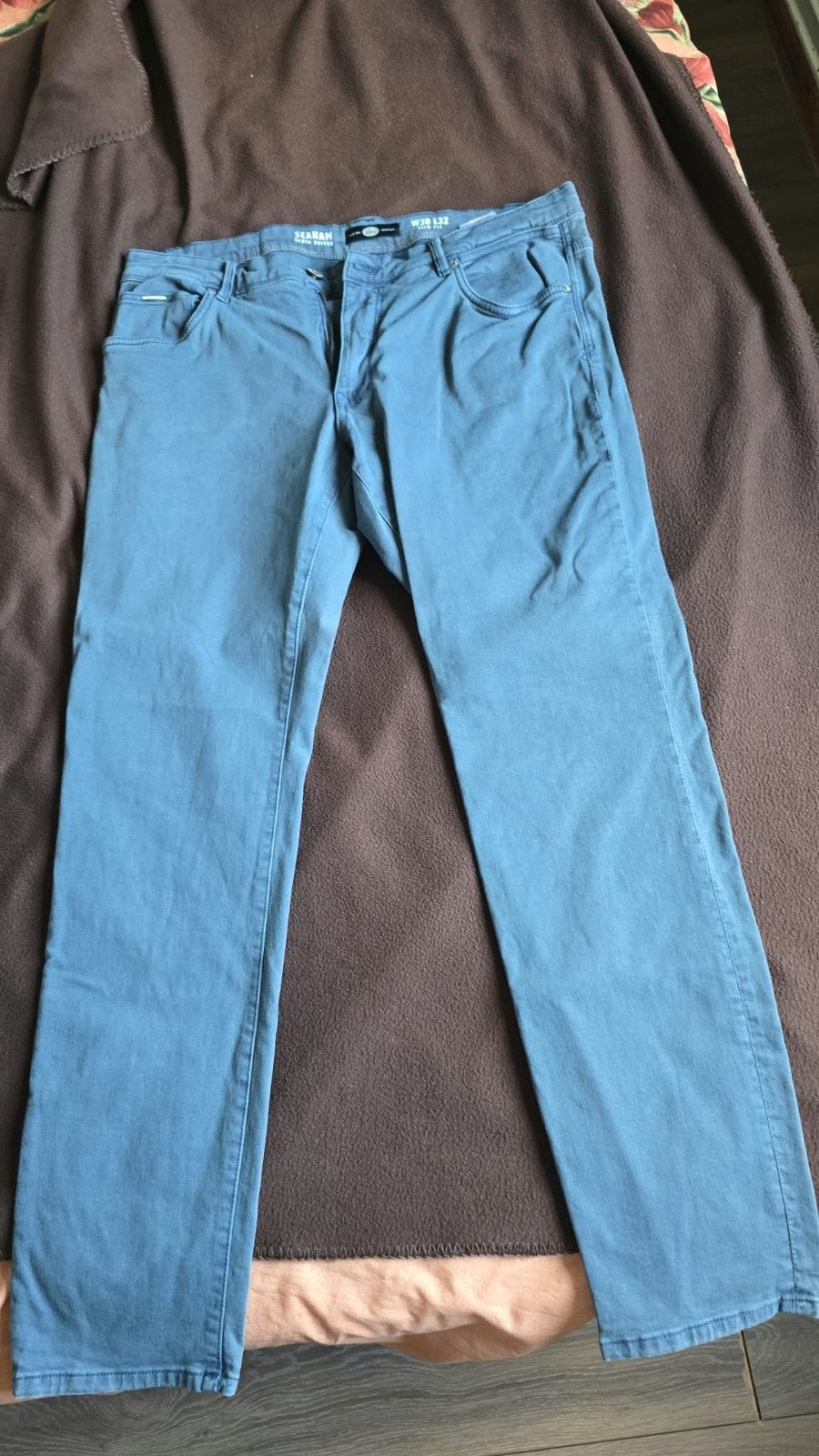 Mooie blauwe jeans van petrol, maat W38 L32, Kleding | Heren, Blauw, Overige jeansmaten, Ophalen of Verzenden, Petrol