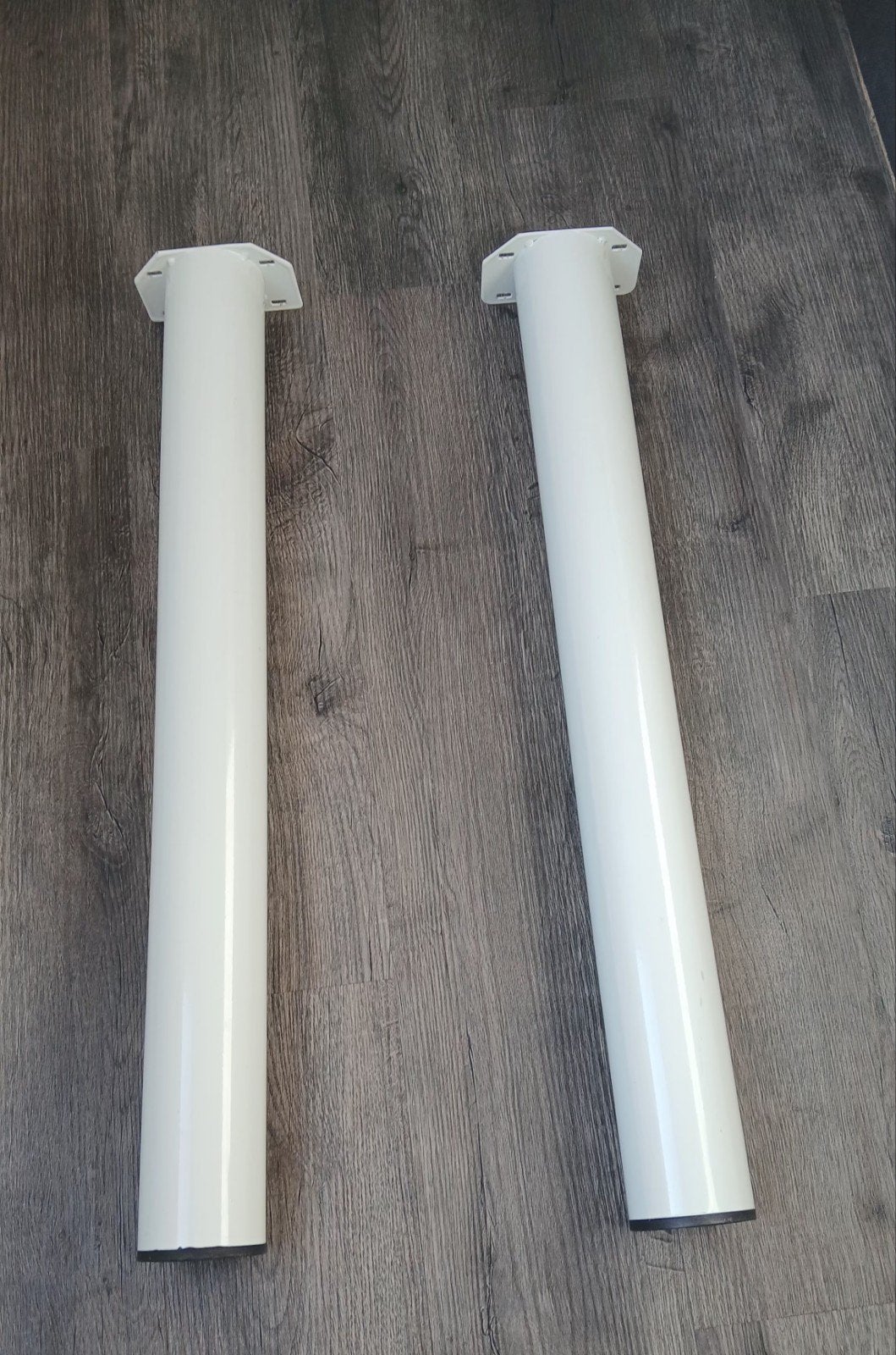 Tafelpoot wit 72x7.6 cm, Ophalen, Tafelpoot, Minder dan 50 cm, 50 tot 100 cm