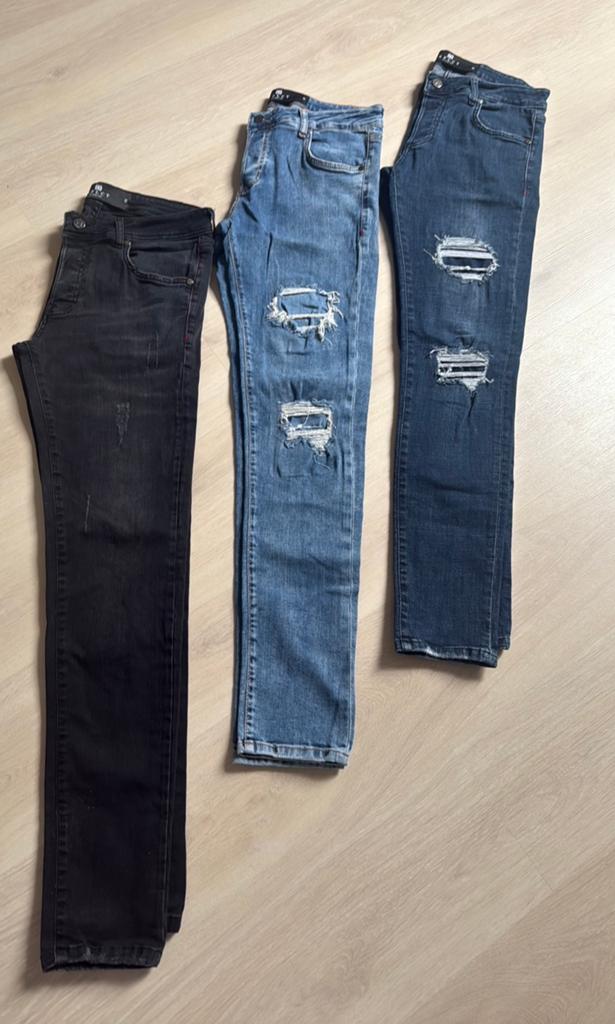 XPLCT 3 jeans  MAAT 33, Ophalen of Verzenden, Zo goed als nieuw, Blauw, W33 - W34 (confectie 48/50)