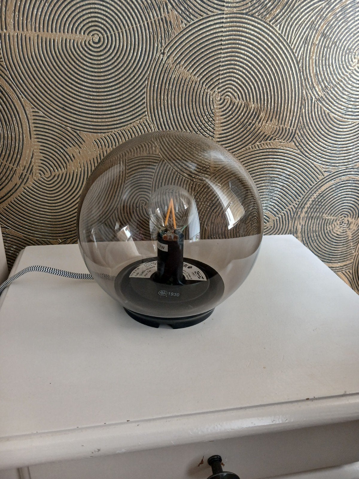 IKEA Fado Tafellamp - Modern en Sfeervol, Ophalen, Gebruikt, E14 (klein), Sfeerlamp