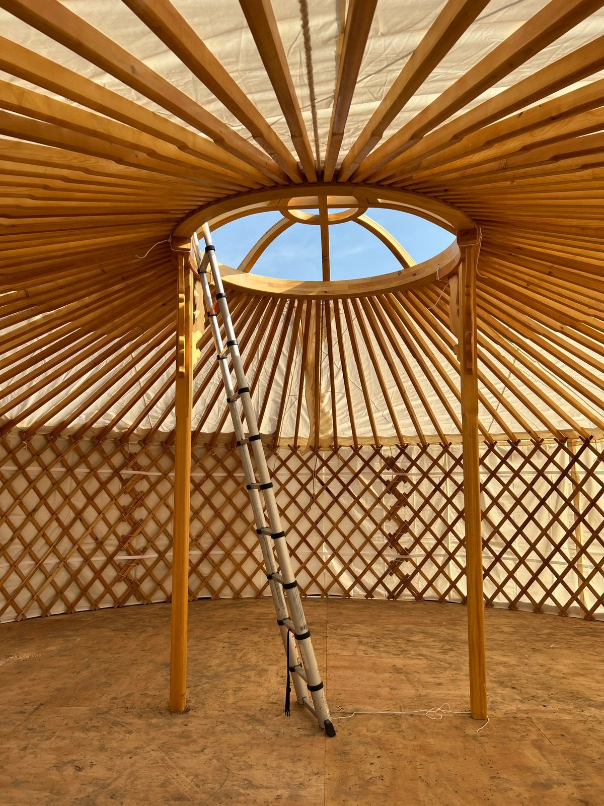 Luxe 7 muurs Yurt, Ophalen, Zo goed als nieuw