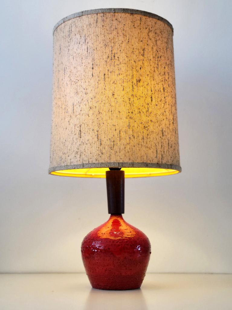 Fat lava tafellamp, Duitsland 1960, Overige materialen, Gebruikt, Ophalen of Verzenden, Minder dan 50 cm