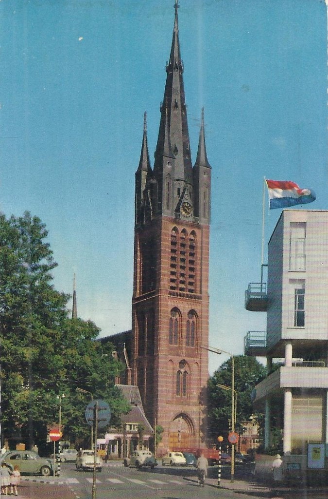 Sus154 gelopen ansichtkaart st vitus hilversum, Ophalen of Verzenden, 1980 tot heden, Gelopen