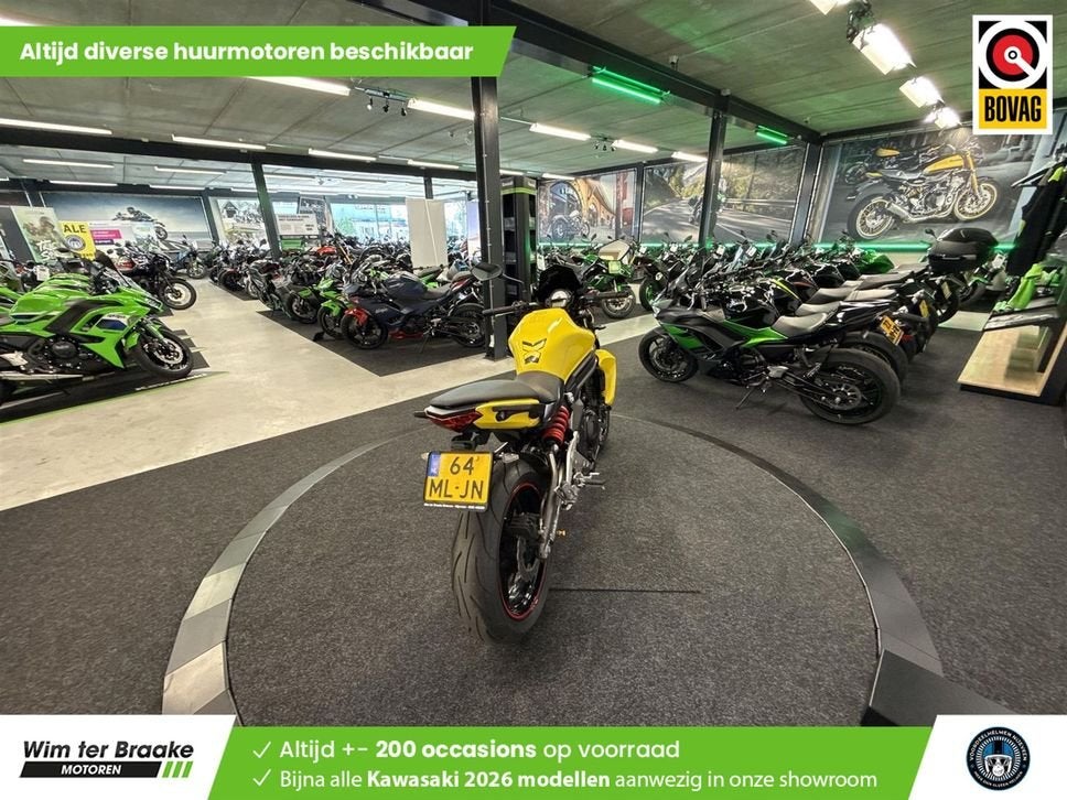 Kawasaki ER 6N ABS (bj 2013) 22,781 km, Motoren, Motoren | Kawasaki, 2 cilinders, 649 cc, Bedrijf, Onbekend